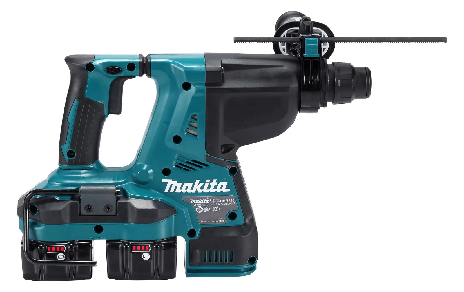 Makita DHR280ZJ - Bohrhammer - schnurlos - 3 Modi, Ansicht 3