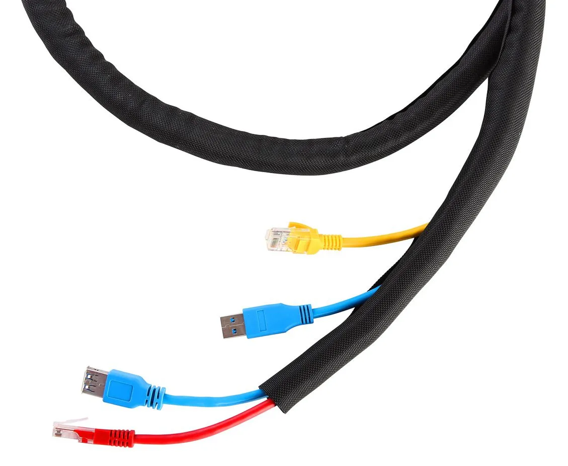 VivoLink VLSC3825000B - Kabelstrumpf - Schwarz, Ansicht 4