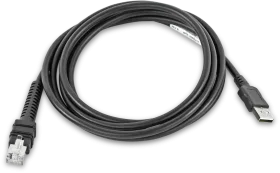 Zebra Datenkabel - USB (M) zu RJ-45 (10-polig) (M), Ansicht 2