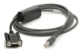 Zebra Kabel seriell - DB-9 (M) - 2.13 m - für, Ansicht 2