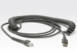 Zebra USB- / Netzwerkkabel - USB (M) zu RJ-45 (M), Ansicht 2