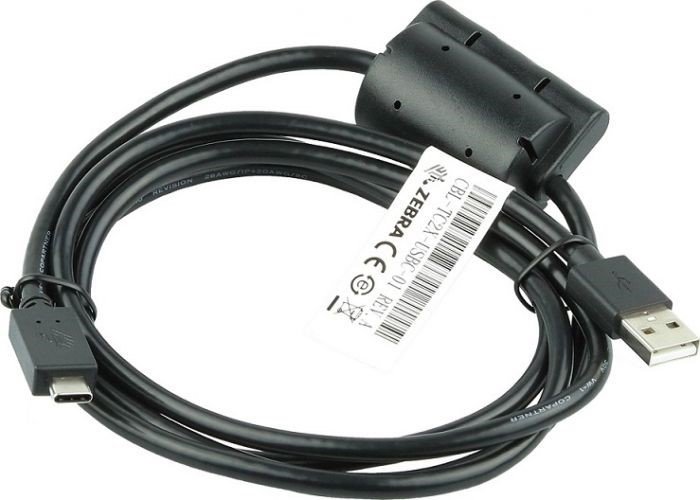 Zebra USB-Kabel - USB-C (M) - für Zebra Single Slot Base Cradle