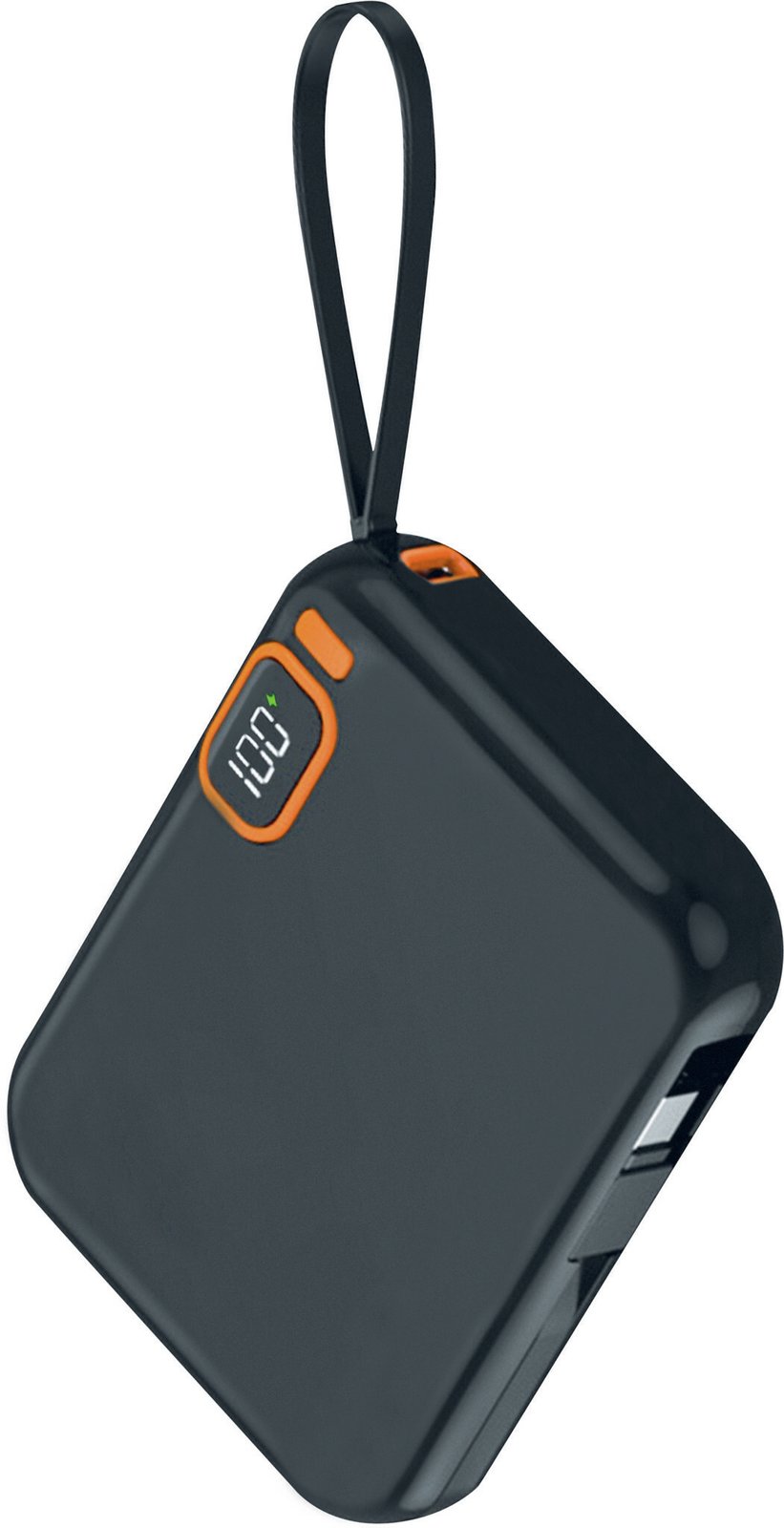 2GO Powerbank Travel 10000mAh USB-C - Batterie - 10.000 mAh