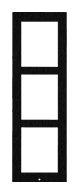 2N Telecommunications 2N - Befestigungsrahmen - Schwarz