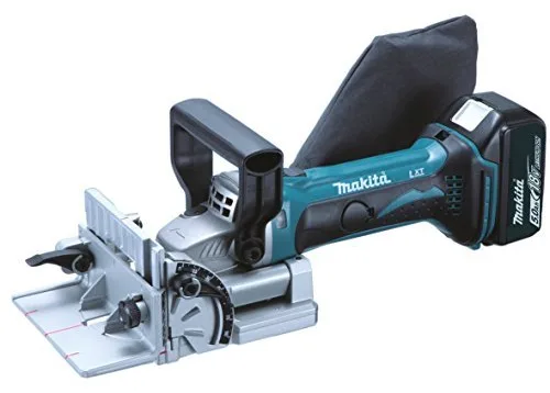 Makita DPJ180RTJ Akku-Flachdübelfräse inkl. MAKPAC + 2 Akkus 5.0Ah, Ansicht 3