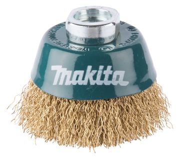 Makita Drahttopfbürste - für Stahl, Hartholz, Farbe, Rost, Schweißkanten