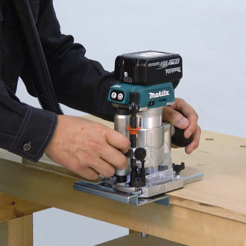 Makita DRT50 - Trimmrouter - schnurlos - Klemmbuchse 8 mm, Ansicht 4