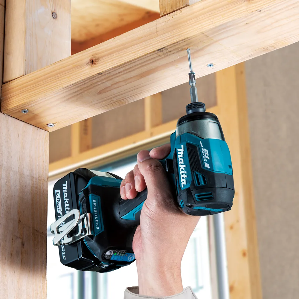 Makita DTD173RTJ Akku-Schlagschrauber inkl. MAKPAC + 2 Akkus 5.0Ah, Ansicht 4