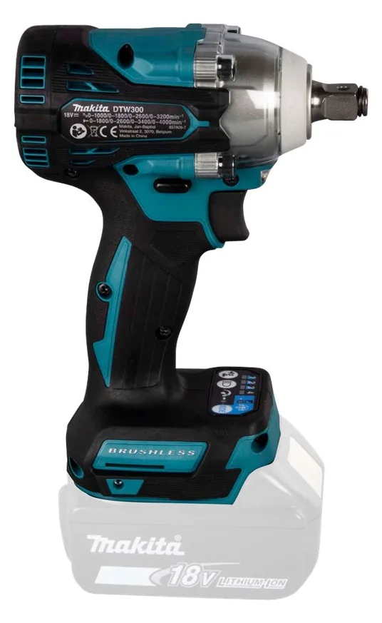 Makita DTW300ZJ - Schlagschrauber - schnurlos, Ansicht 4