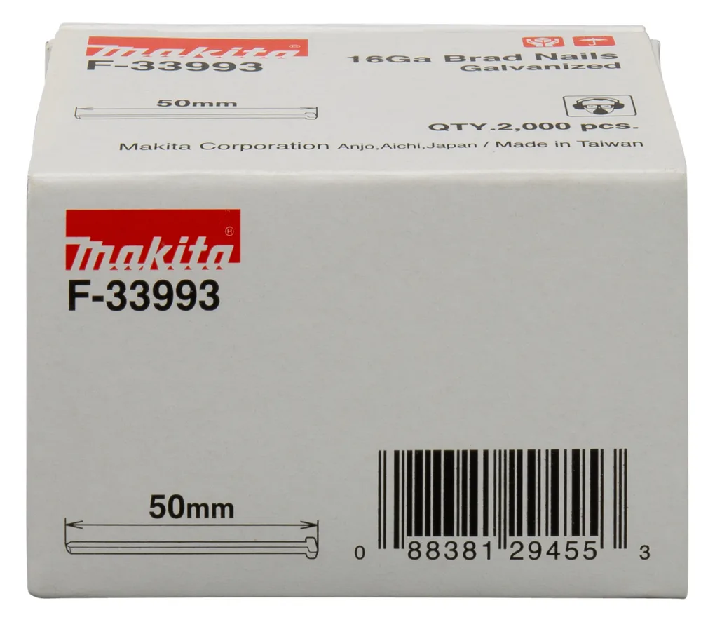 Makita Dübelnägel - 2000 Stücke - 1.3 mm - Länge: 50 mm, Ansicht 2