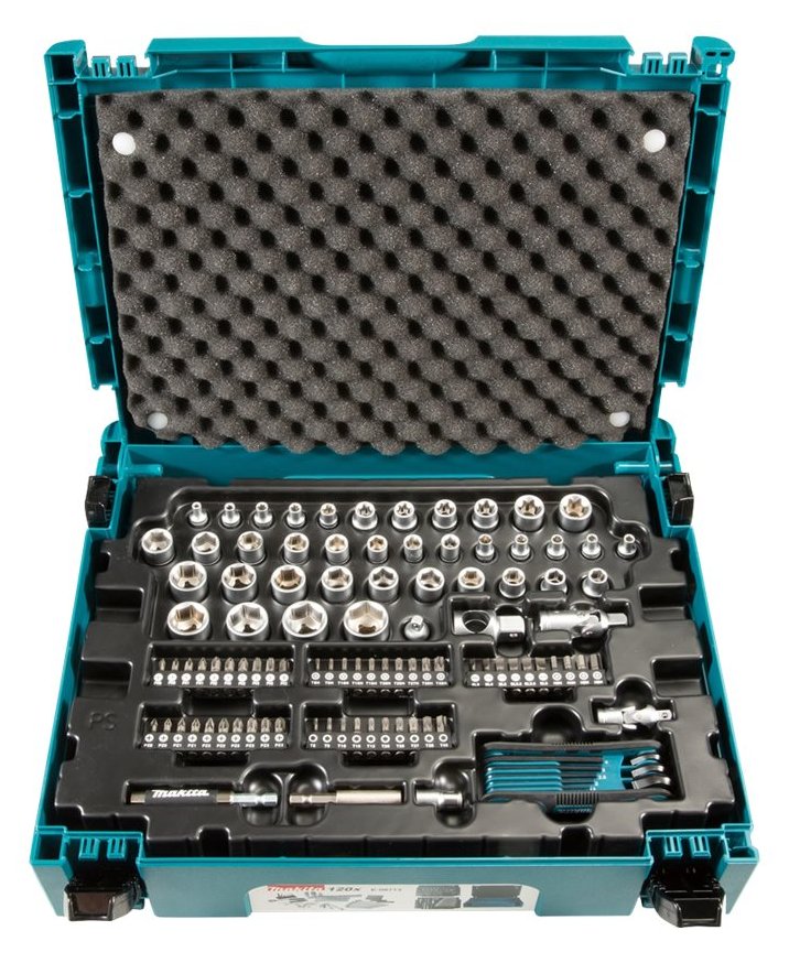 Makita E-08713 - Schwarz - Blau - 120 Werkzeug