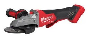 Milwaukee M18 FSAGF125XPDB-0X Akku-Flachkopf-sicherheits-Winkelschleifer