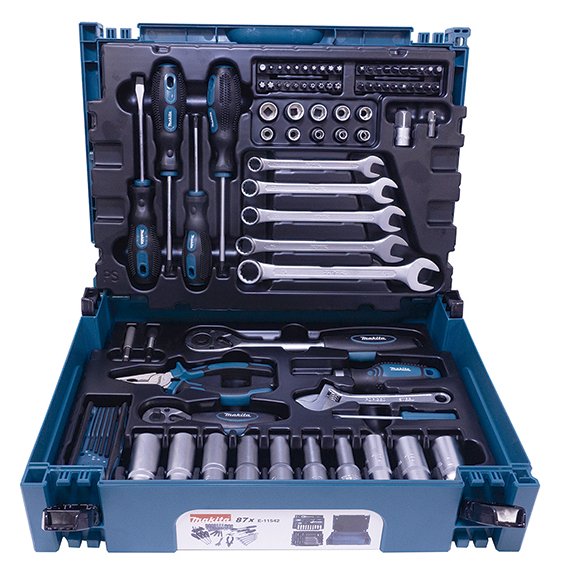 Makita E-11542 Werkzeug-Set 87-tlg. im MAKPAC Gr. 1