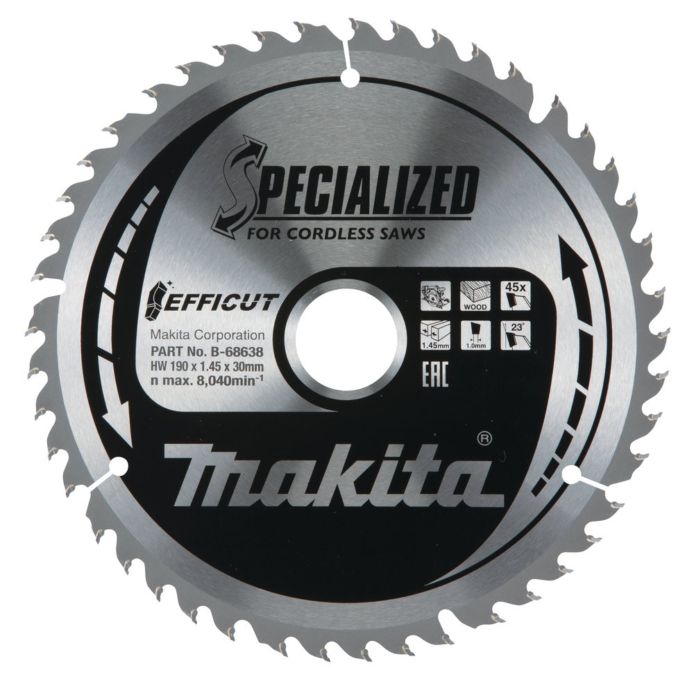 Makita Efficut - Kreissägeblatt - für Holz, Metall