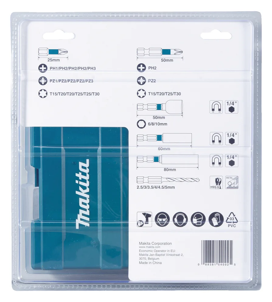 Makita Impact Black - Schraubendreher- und Bohreinsatzset, Ansicht 3