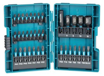 Makita Impact Black - Schraubendreherset mit Einsätzen von LumaTech