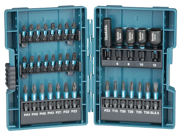 Makita Impact Black - Schraubendreherset mit Einsätzen, Ansicht 2