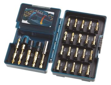 Makita Impact Gold - Schraubenziehersatz - torx, phillips, pozidriv, square von LumaTech