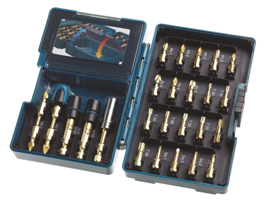Makita Impact Gold - Schraubenziehersatz - torx, phillips, pozidriv, square