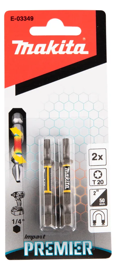 Makita Impact Premier - Schraubendreher-Bit - 2 Stücke, Ansicht 2