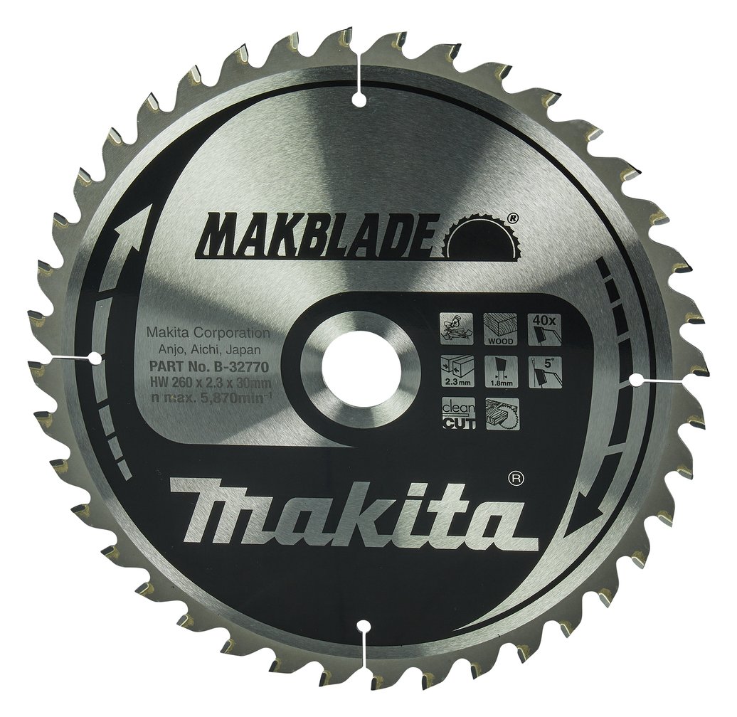 Makita MAKBLADE - Kreissägeblatt - für Holz - 260 mm