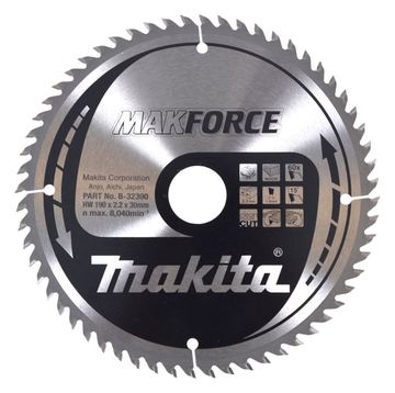 Makita MAKFORCE - Kreissägeblatt - für Holz - 190 mm von LumaTech