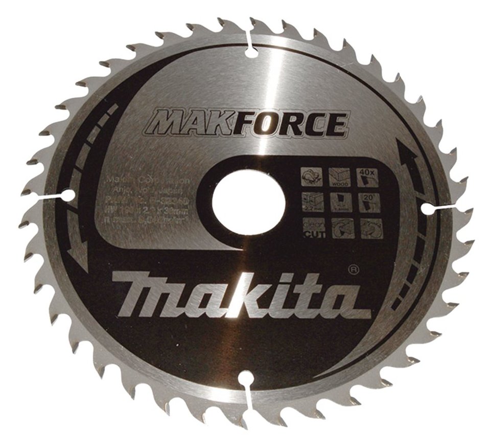 Makita MAKFORCE - Kreissägeblatt - für Holz - 190 mm