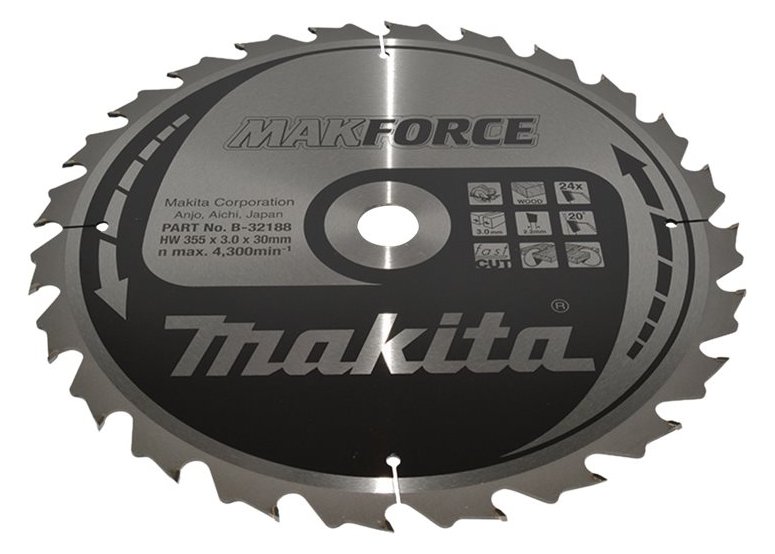 Makita MAKFORCE - Kreissägeblatt - für Holz - 355 mm