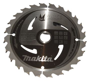 Makita M-Force - Kreissägeblatt - für Holz - 165 mm - 24 von LumaTech