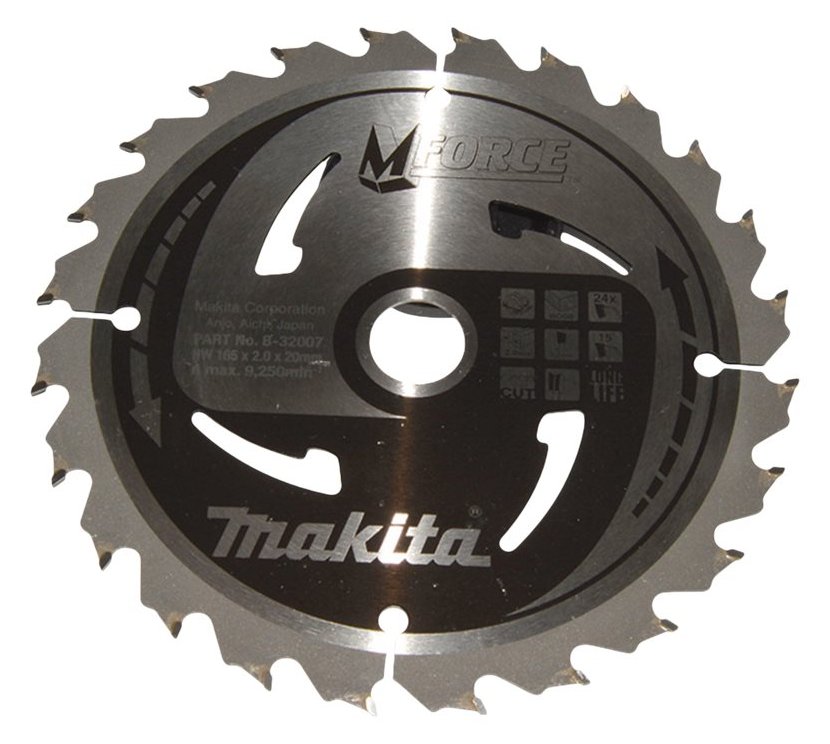 Makita M-Force - Kreissägeblatt - für Holz - 165 mm