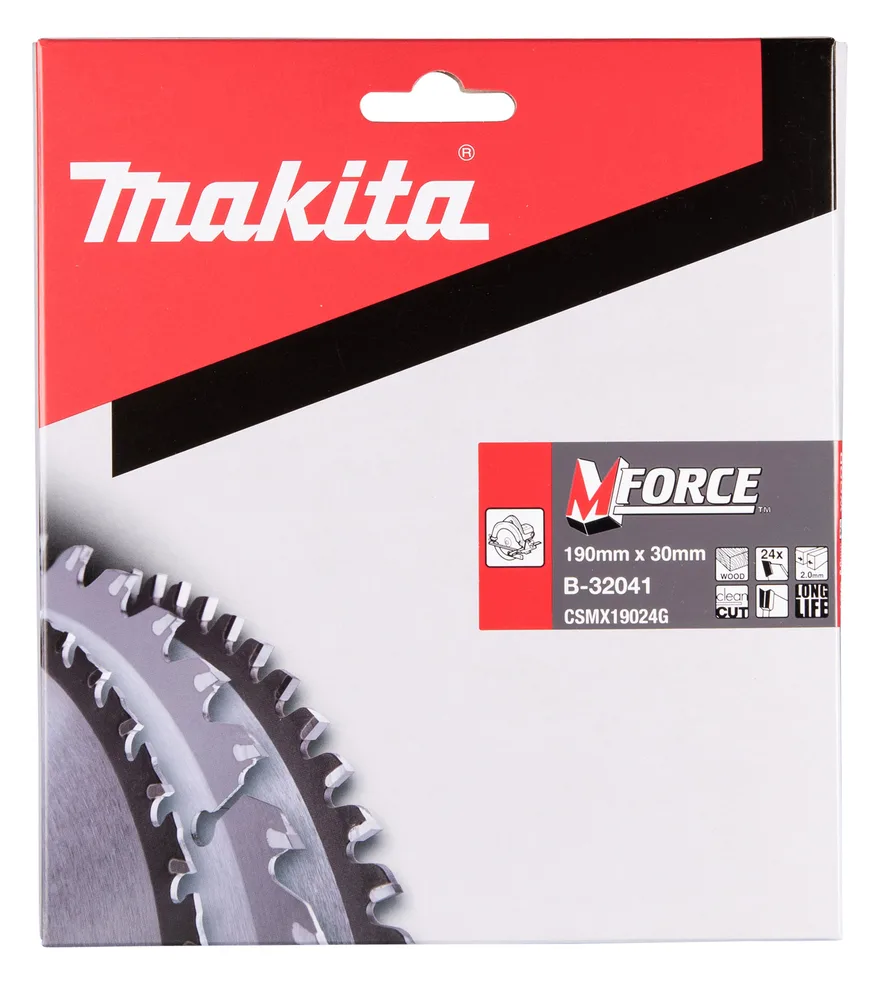 Makita M-Force - Kreissägeblatt - für Holz - 190 mm - 24, Ansicht 4