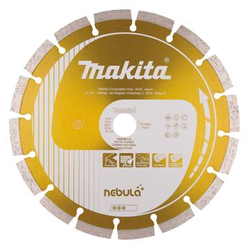 Makita Nebula - Diamant-Schneidscheibe - für Beton, Kalkstein, Stahlbeton, Ziegelsteine, feinkörniger Sandstein von LumaTech