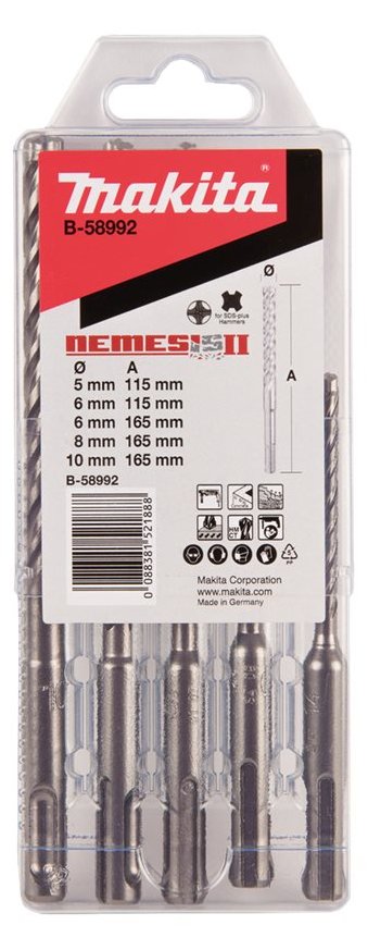Makita Nemesis II - Bohrersatz - Hammereinsatz