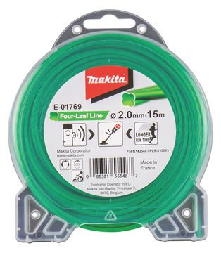 Makita Rasentrimmerfaden - 2 mm - Länge: 15
