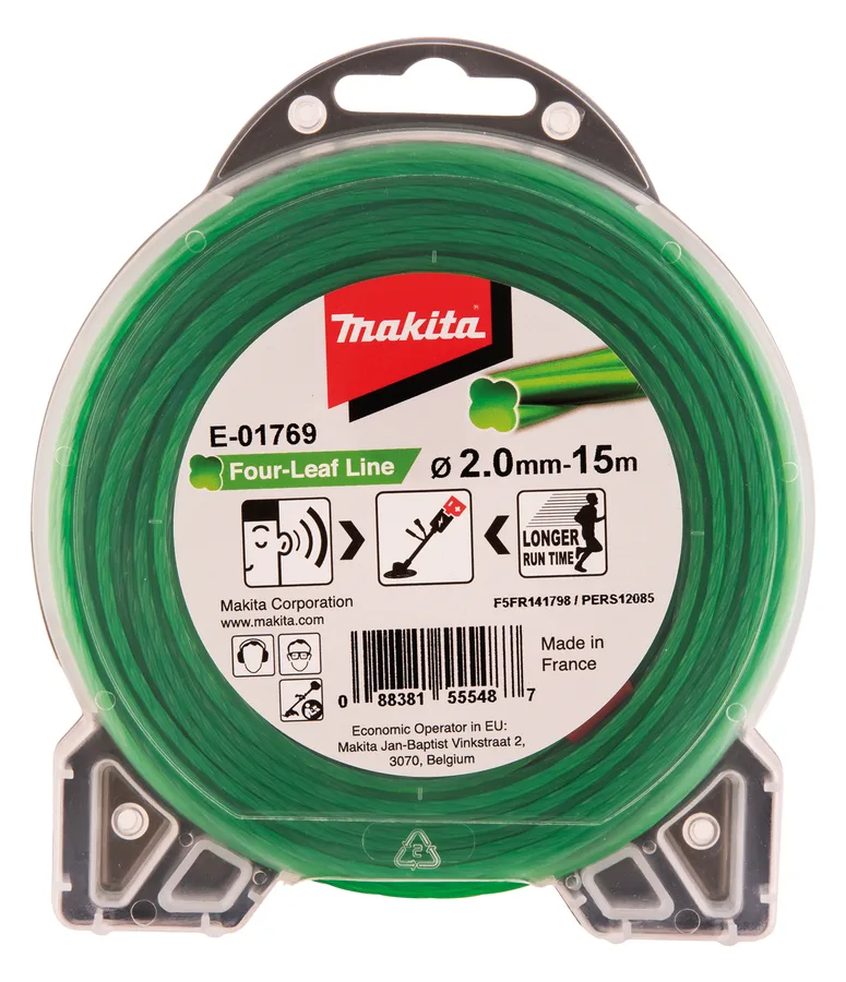 Makita Rasentrimmerfaden - 2 mm - Länge: 15, Ansicht 2