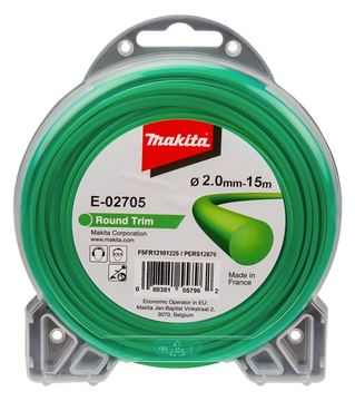 Makita Rasentrimmerfaden - 2 mm - Länge: 15 m von LumaTech