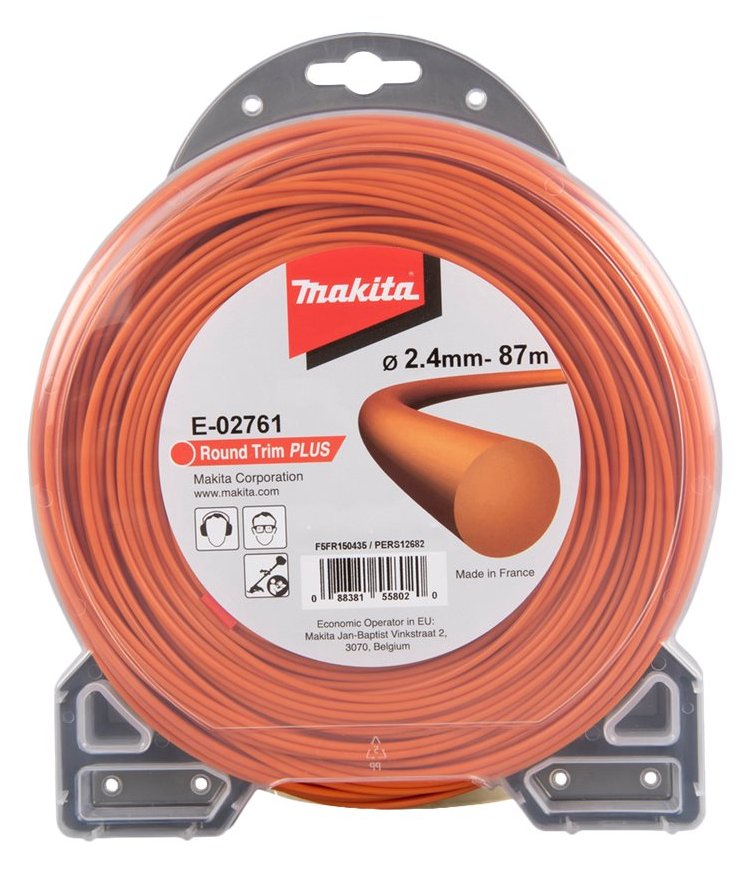 Makita Rasentrimmerfaden - 2.4 mm - Länge: