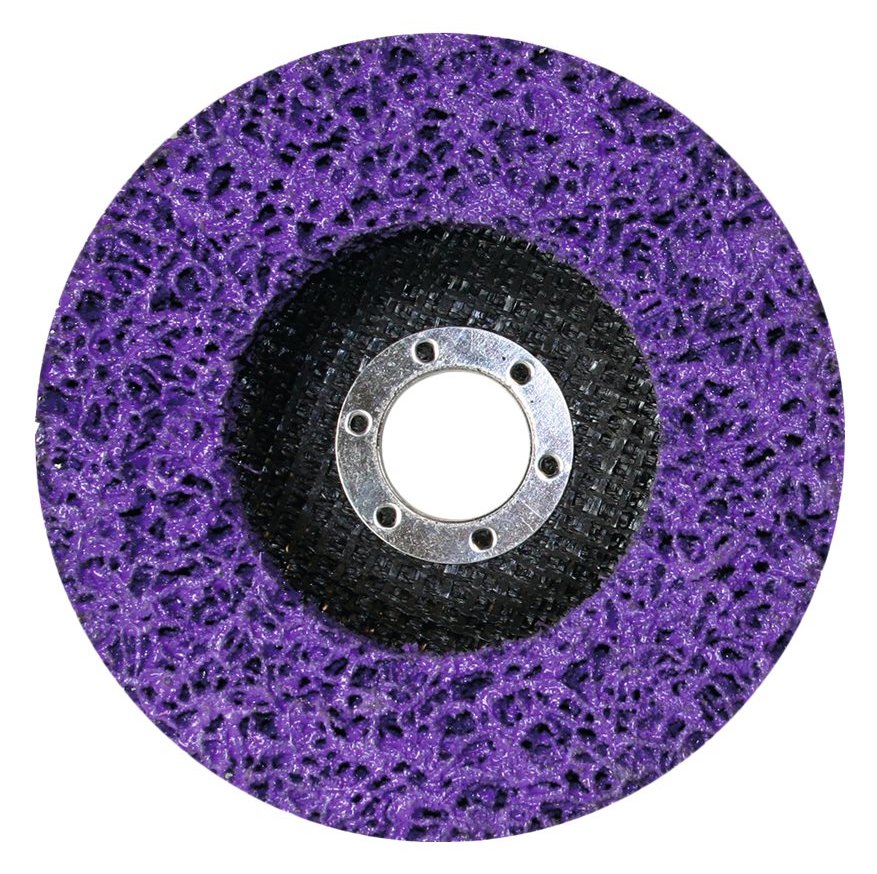 Makita Reinigungsscheibe - für Metall, Aluminium, Edelstahl, Rost, Lackreste, Epoxidreste