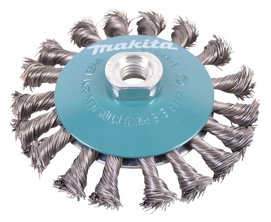 Makita Rundbürste - für Farbe, Rost, Schweißkanten