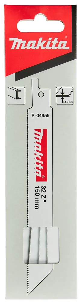 Makita Säbelsägeblatt - für Metall, Edelstahl, Blattmetall, nicht eisenhaltiges Metall, Stahl, Ansicht 4