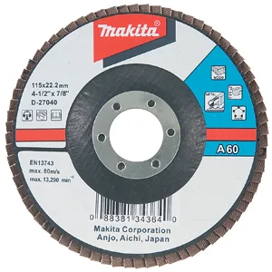 Makita Schleifscheibe - für Holz, Metall, Kunststoff, nicht eisenhaltiges Metall, Ansicht 3