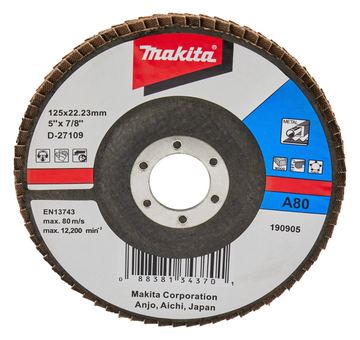 Makita Schleifscheibe - für Holz, Metall, Kunststoff, nicht eisenhaltiges Metall von LumaTech