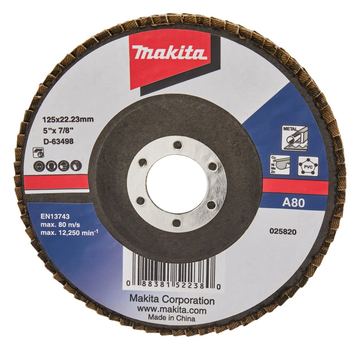 Makita Schleifscheibe - für Holz, Metall, Kunststoff, nicht eisenhaltiges Metall von LumaTech
