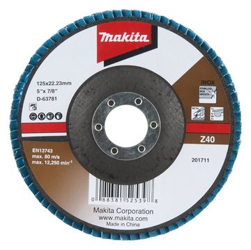 Makita Schleifscheibe - für Metall, Edelstahl, nicht eisenhaltiges Metall von LumaTech