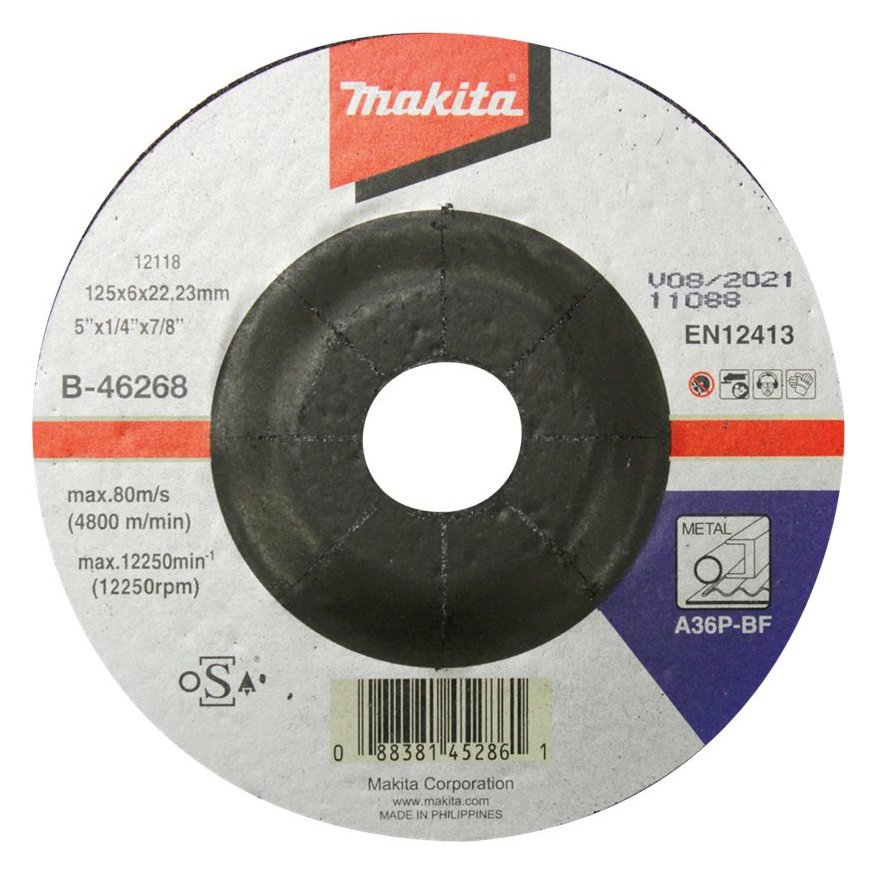 Makita Schleifteller - für Metall - 125 mm
