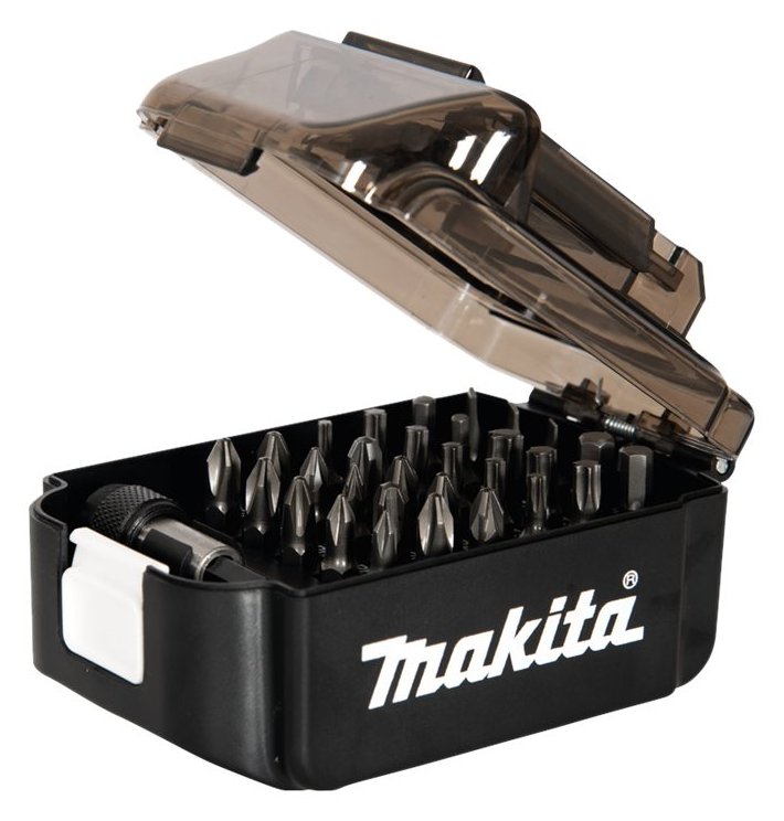 Makita Schraubenziehersatz - 31 Stücke - torx, phillips, pozidriv, hex, slot