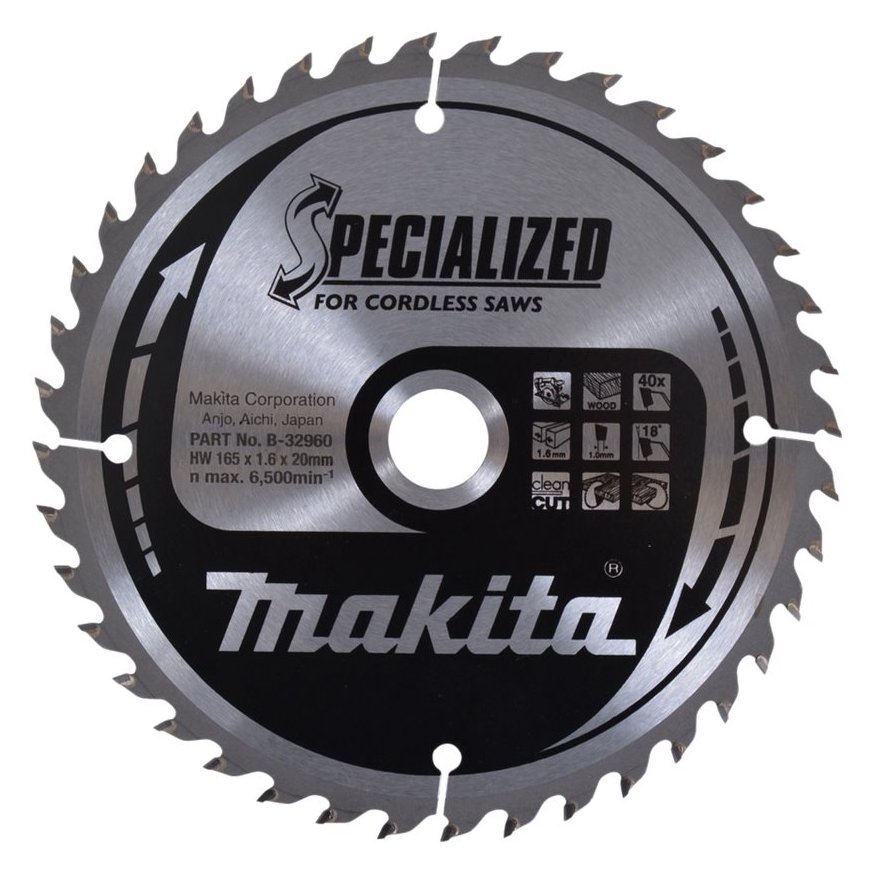 Makita Specialized - Kreissägeblatt - für Holz