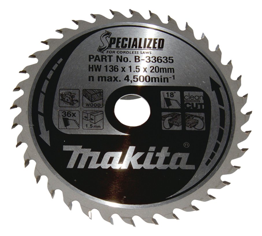 Makita Specialized - Kreissägeblatt - für Holz