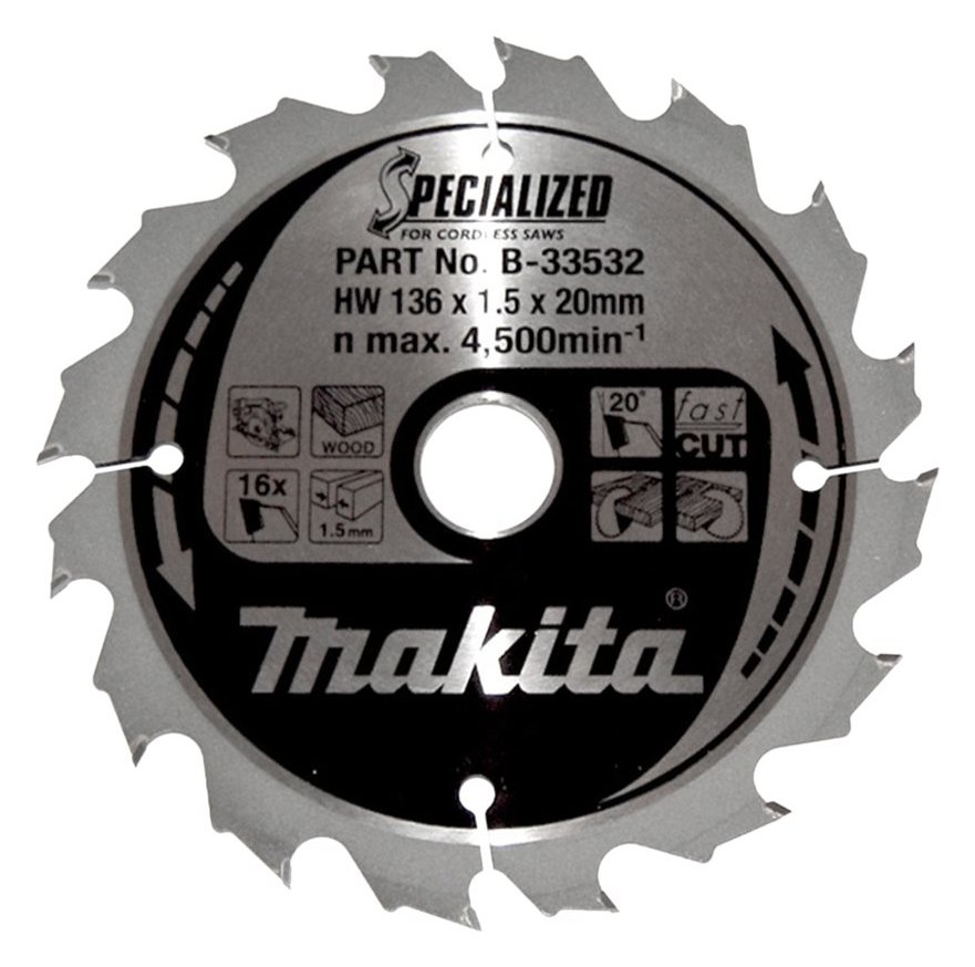 Makita Specialized - Kreissägeblatt - für Holz