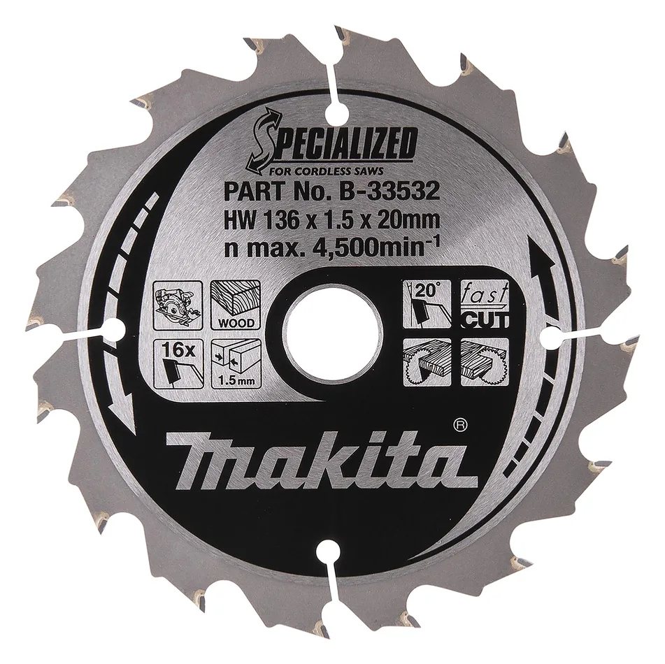 Makita Specialized - Kreissägeblatt - für Holz, Ansicht 2